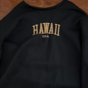 Navy  Hawaii USA Sweatshirt